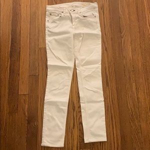 White Rag and bone jean size 26 - worn twice!